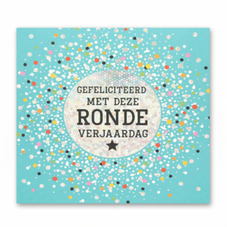 Depesche Kaart - Ronde verjaardag - Pop-up, licht & muziek - 014A.