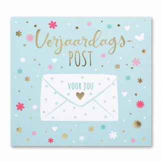 Depesche Kaart - Verjaardagspost voor jou - Pop-up, licht & muziek - 051A.