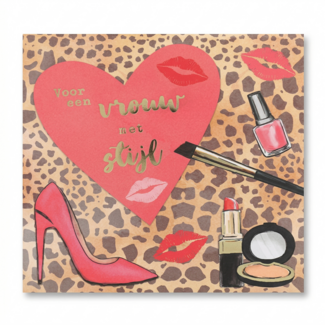 Depesche Kaart - Pop-up, licht & muziek - Voor een vrouw met stijl - 018A.