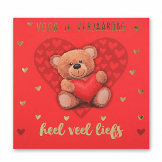 Depesche Kaart - Voor je verjaardag, heel veel liefs - Pop-up, licht & muziek - 040A.