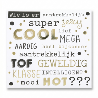 Depesche Kaart - Wie is er aantrekkelijk - Pop-up, licht & muziek - 031A.