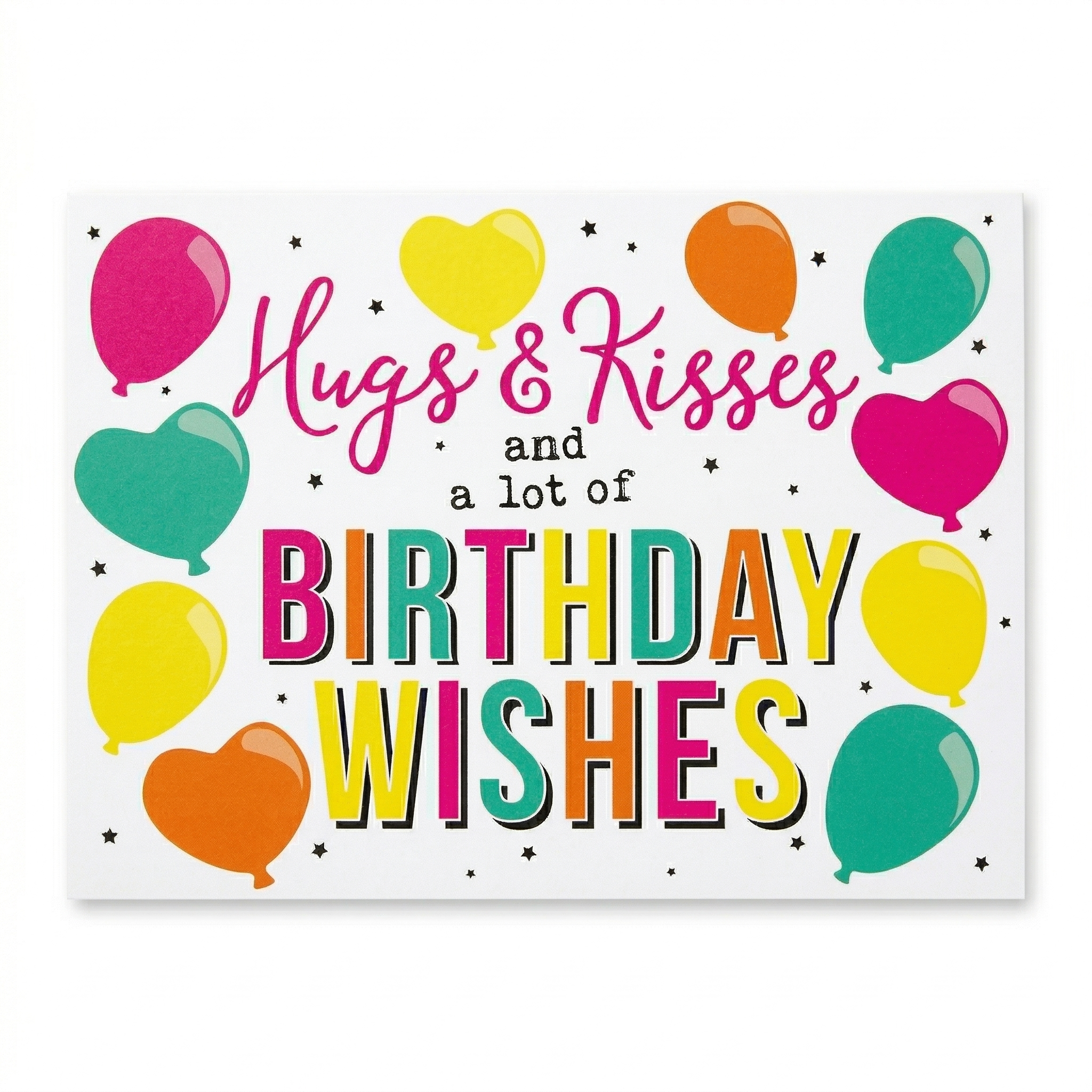 Kaart - Artige - Eyecandy - Birthday wishes - EC22-B