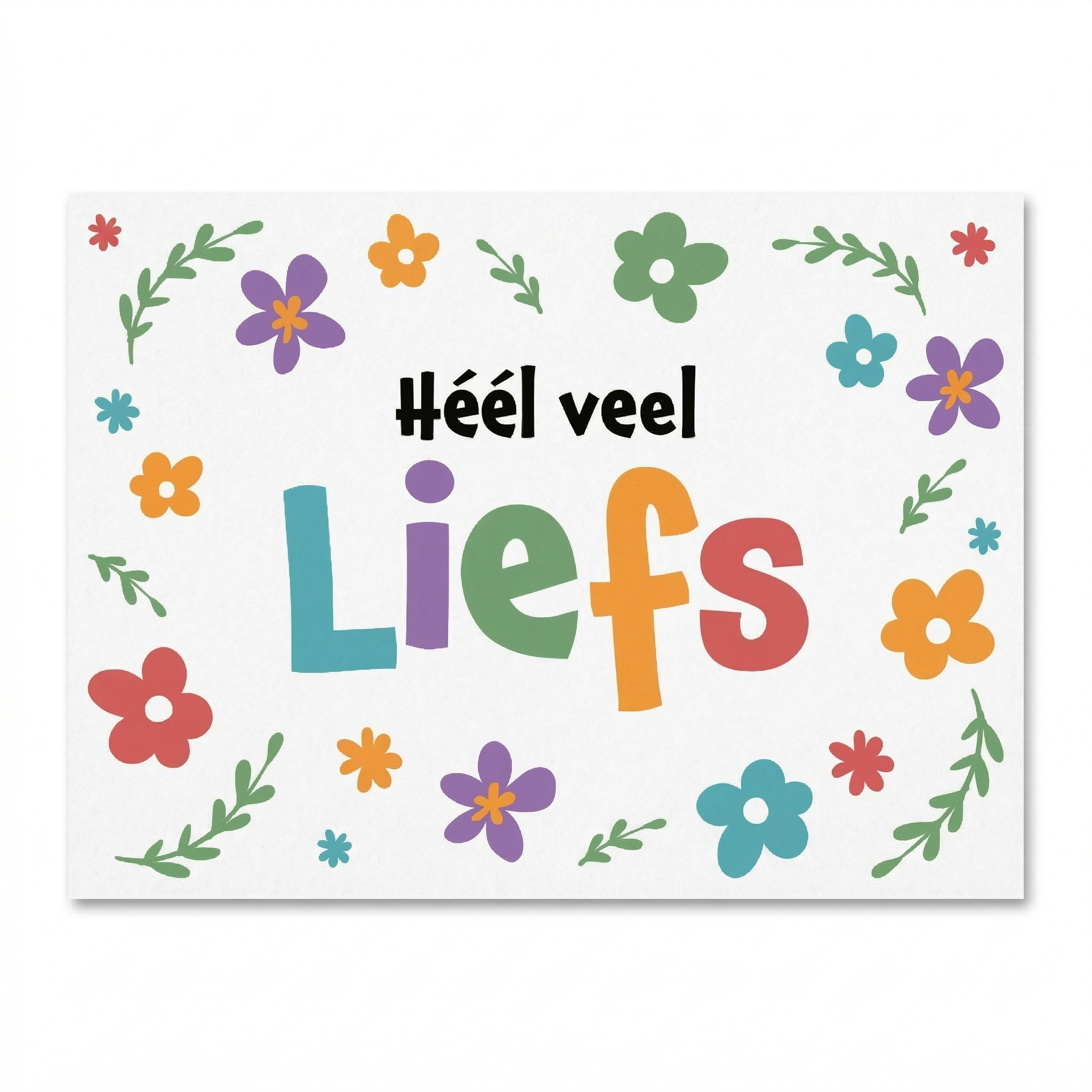 Kaart - Artige - Eyecandy - Heel veel liefs - EC54-D