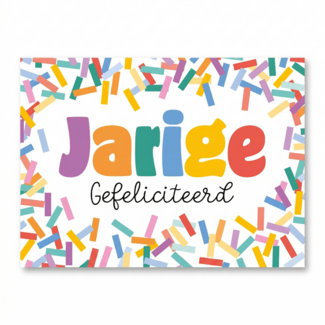 Artige Kaart - Artige - Eyecandy - Jarige gefeliciteerd - EC24 -D