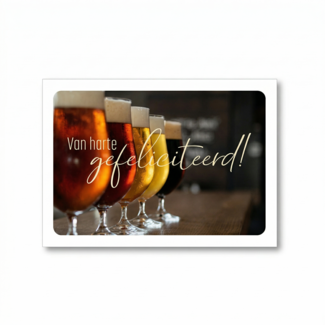 Paperclip Kaart - Photo factory - Van harte gefeliciteerd - nr.01