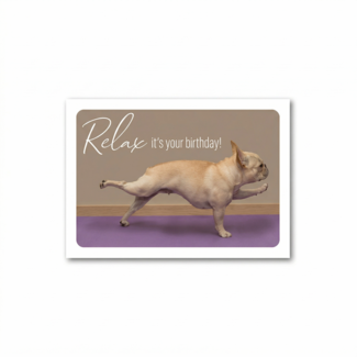 PaperClip Kaart - Photo factory - Relax it's your birthday! - nr.19