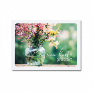 Paperclip Kaart - Photo factory - Van harte gefeliciteerd - nr.16