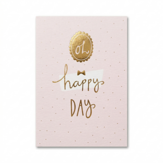 Paperclip Kaart - Words Up - Oh happy day - GBA.0018