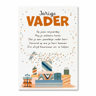 Artige Kaart - Artige - Intense - Jarige vader - TE034-D