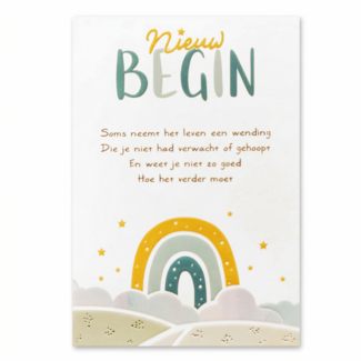 Artige Kaart - Artige - Intense - Nieuw begin - TE008-D
