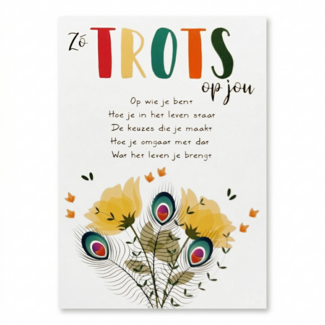 Artige Kaart - Artige - Intense - Zo trots op jou - TE018-D