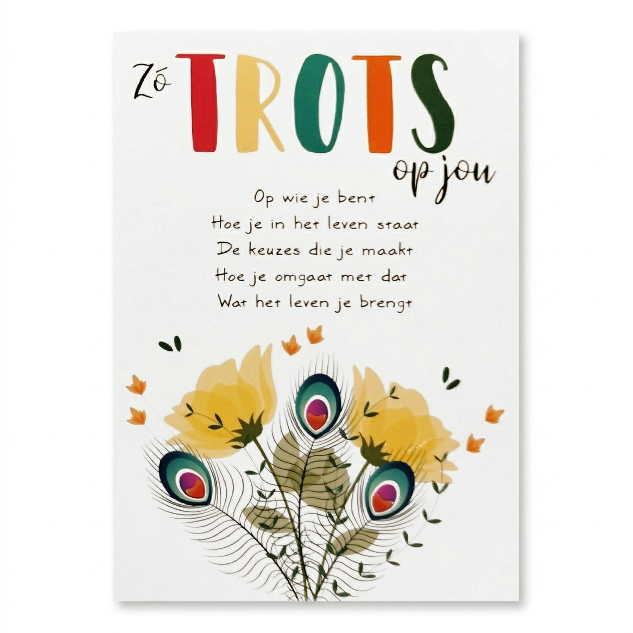 Kaart - Artige - Intense - Zo trots op jou - TE018-D