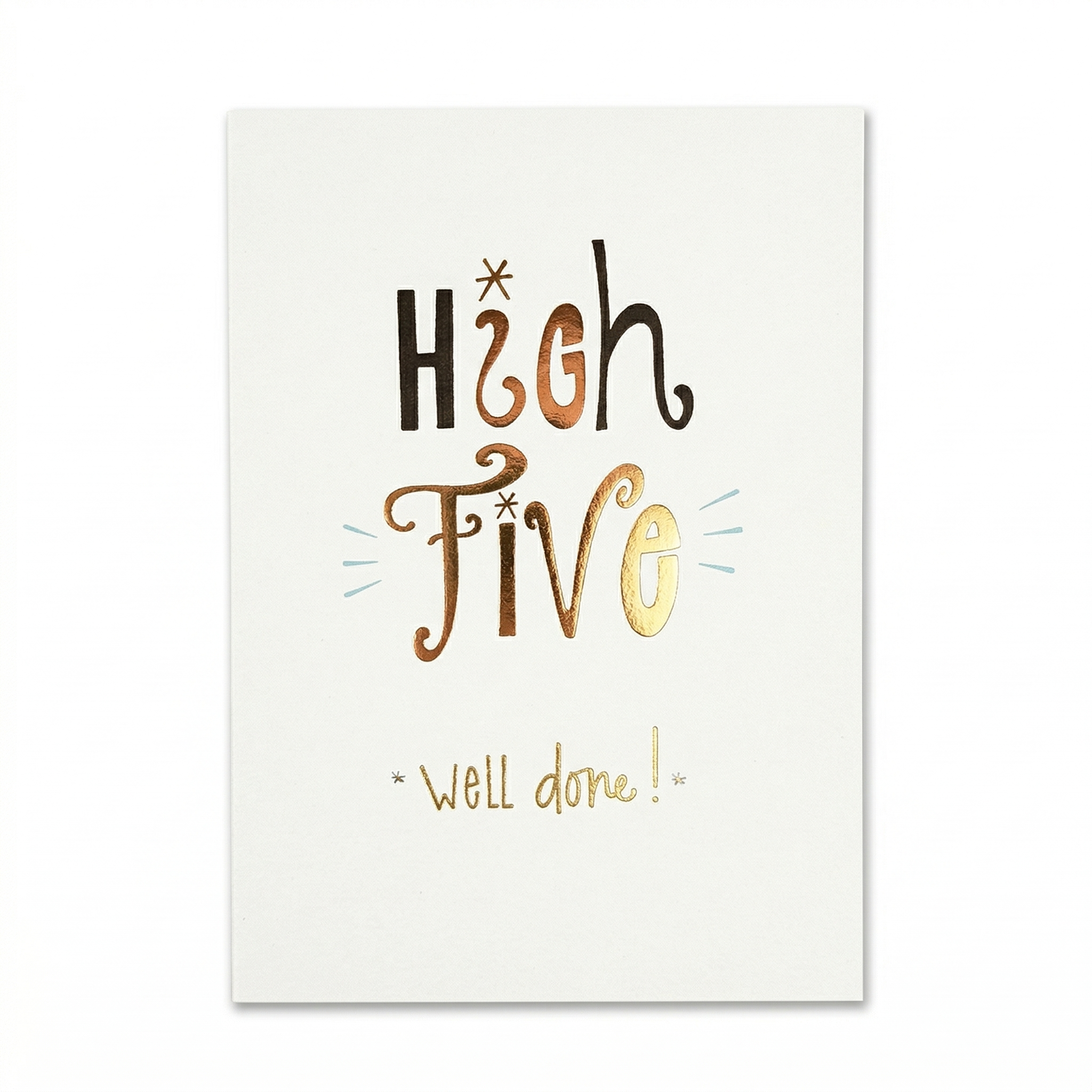 Kaart - Words up - High five, well done! - GBA.0021