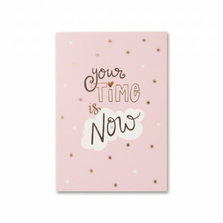 Paperclip Kaart - Words up - Your time is now - GBA.0027