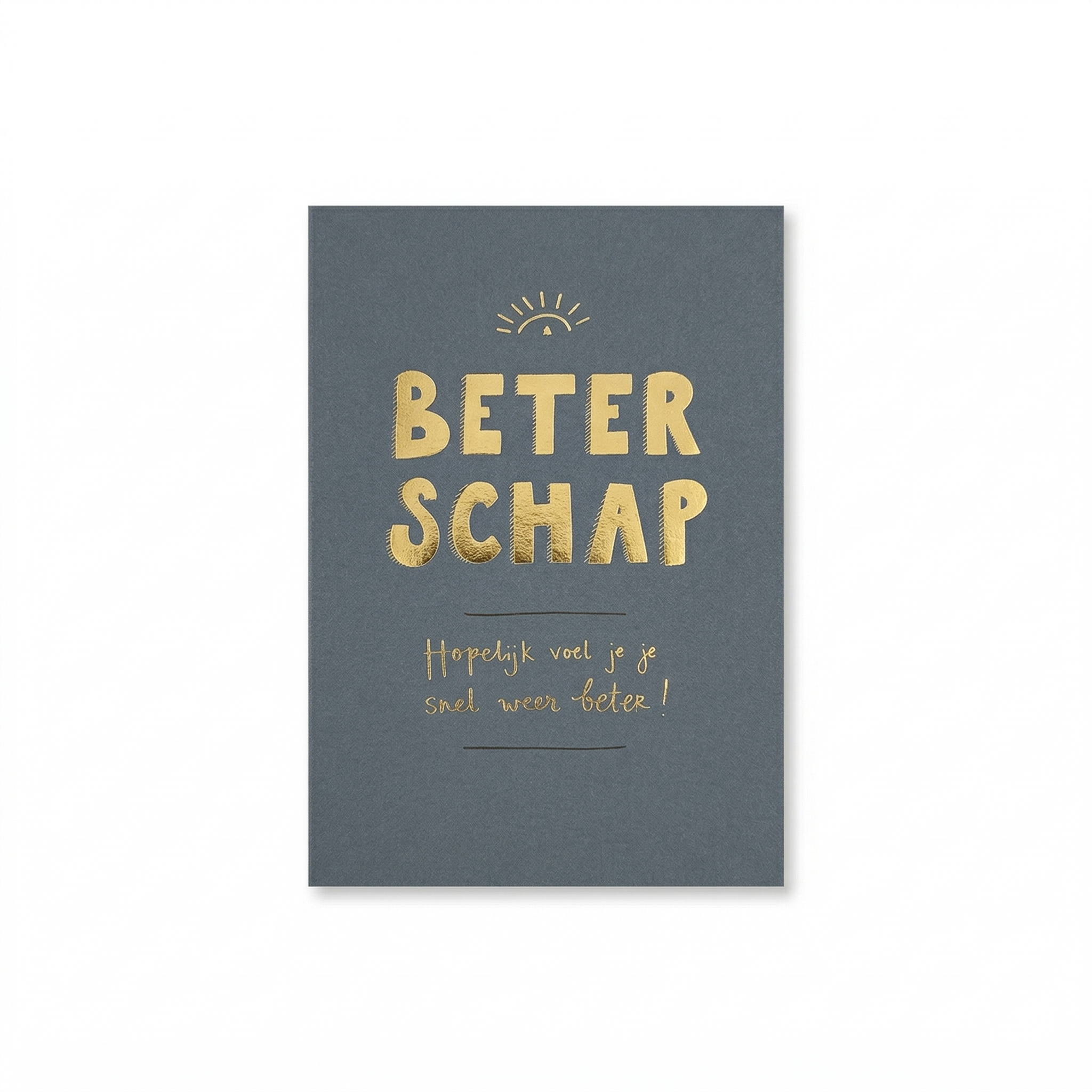 Kaart - Words up - Beterschap, hopelijk voel je je snel weer beter! - GBE.0034