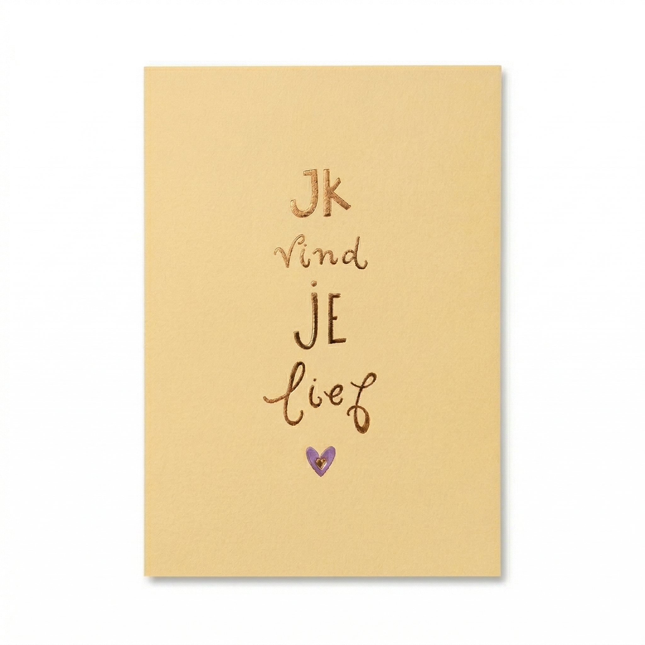 Kaart - Words up - Ik vind je lief - GBE.0038