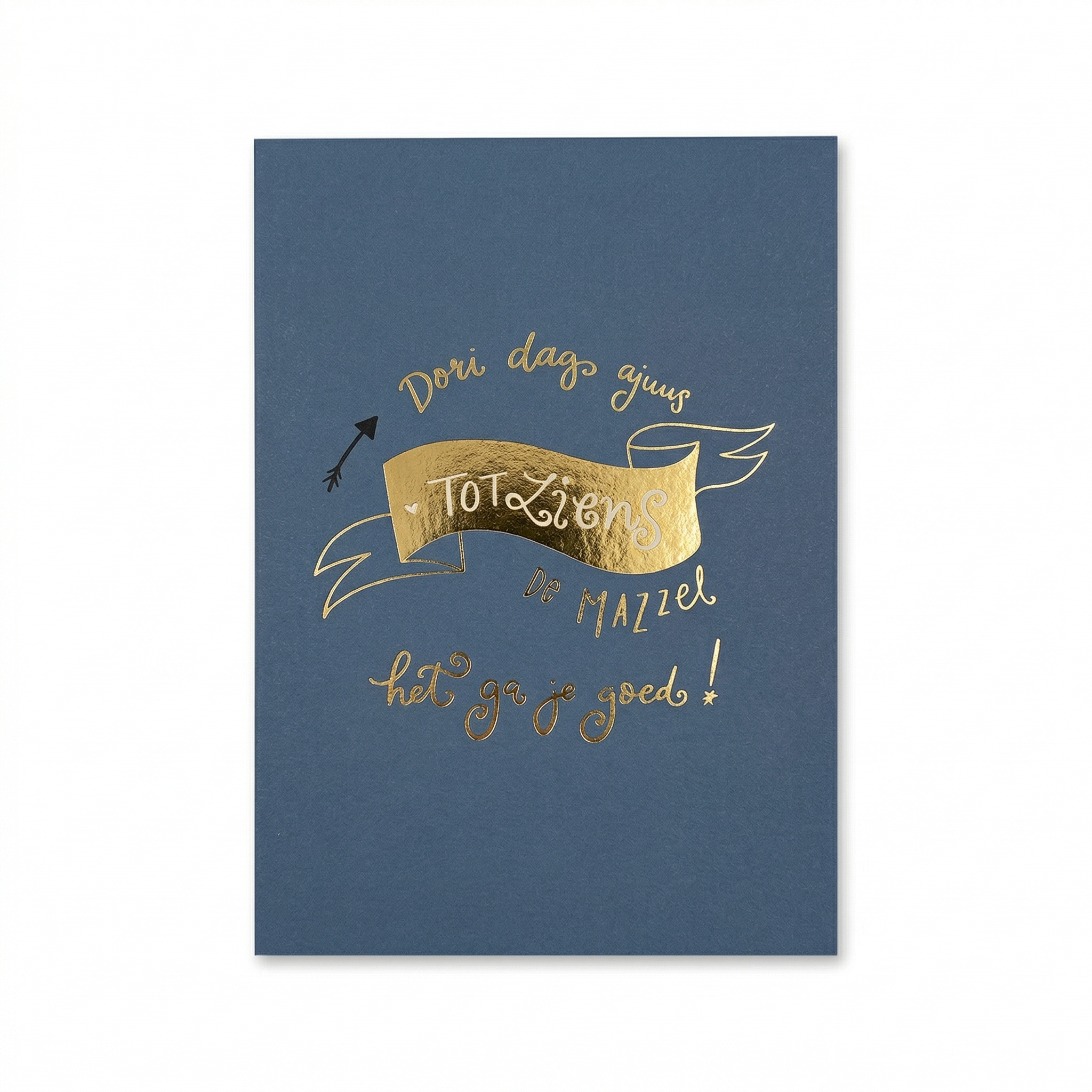 Kaart - Words up - Doei dag ajuus tot ziens de mazzel - GBE.0042