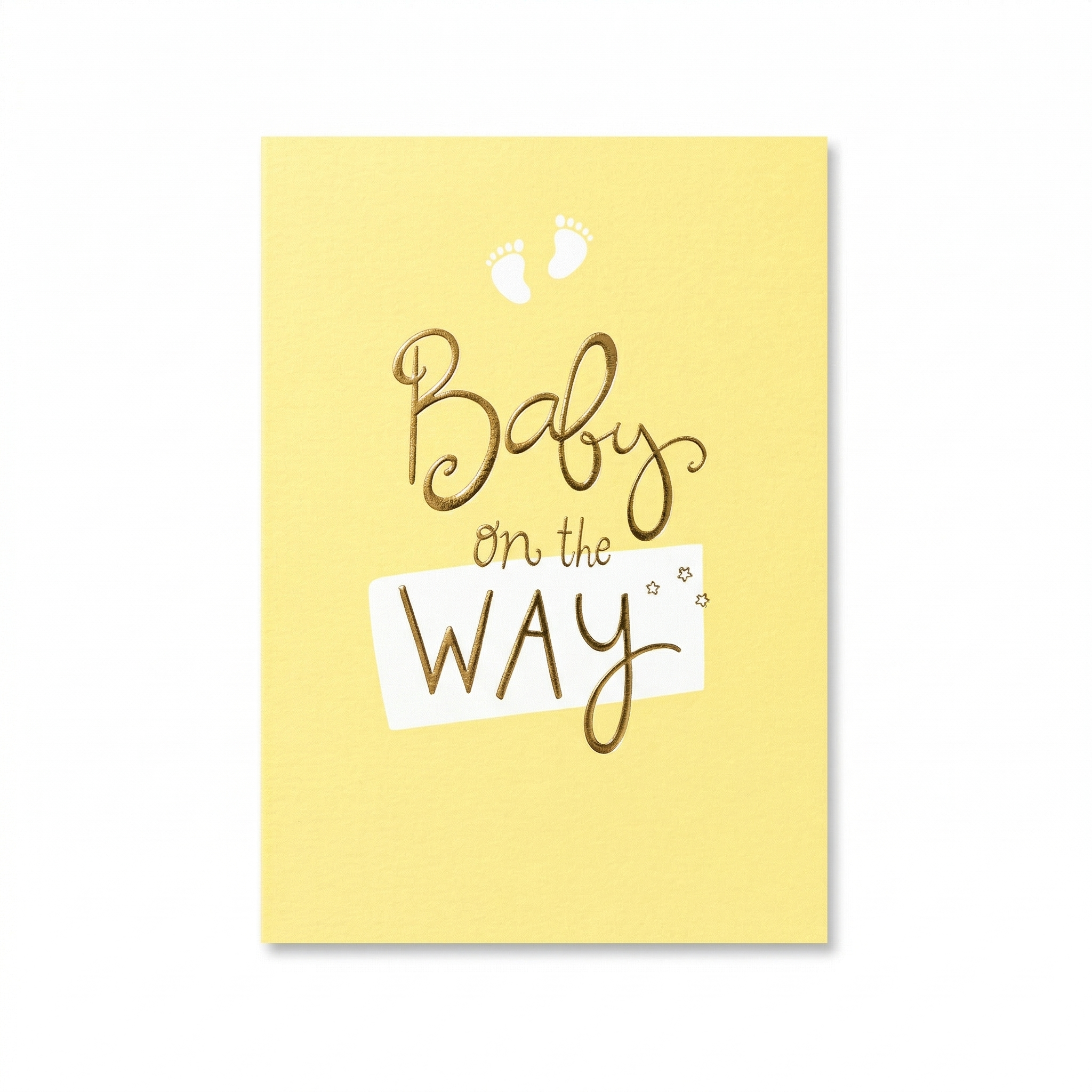 Kaart - Words up - Baby on the way - GBA.0046