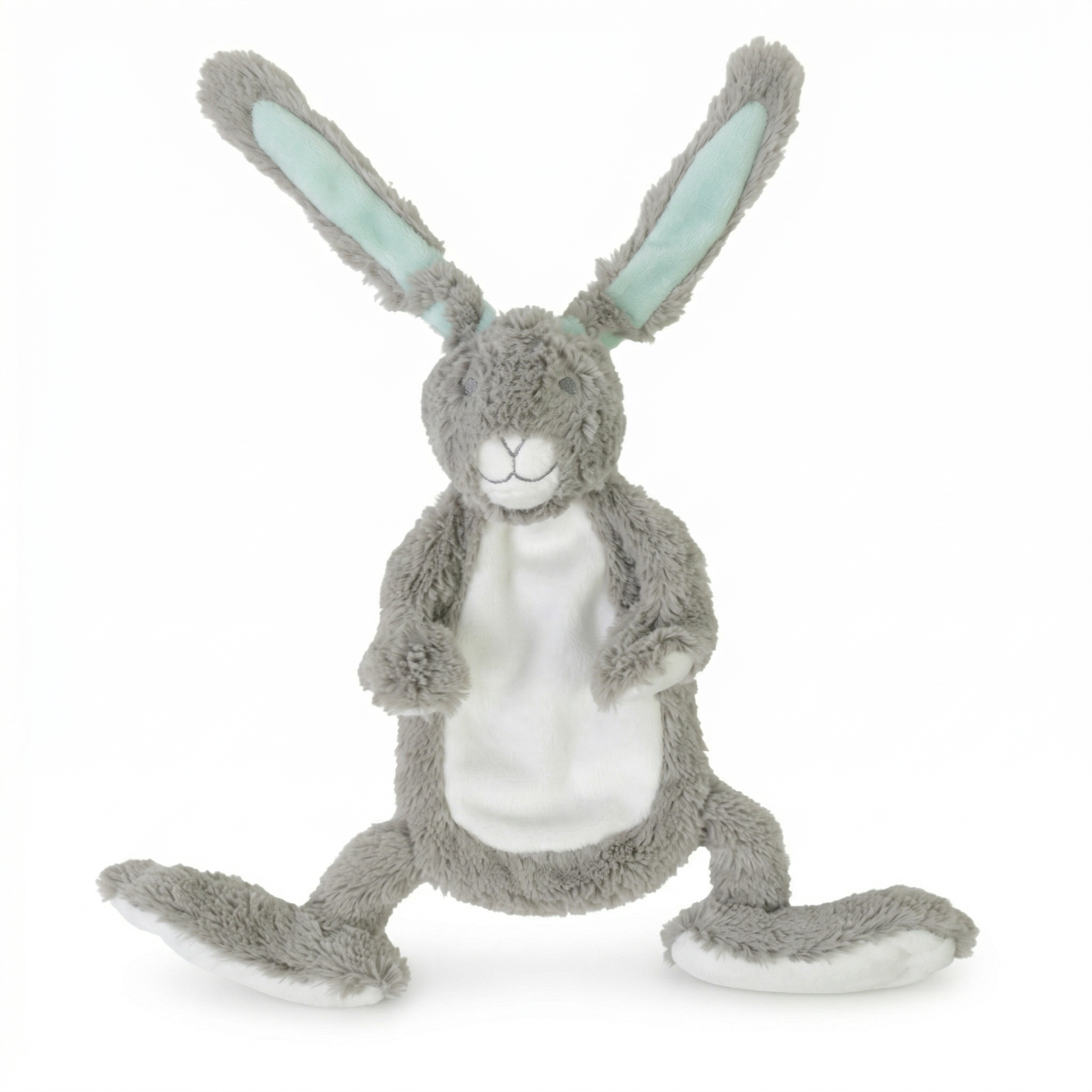 Knuffeldoekje - Konijn - Twine - Grijs - 20cm