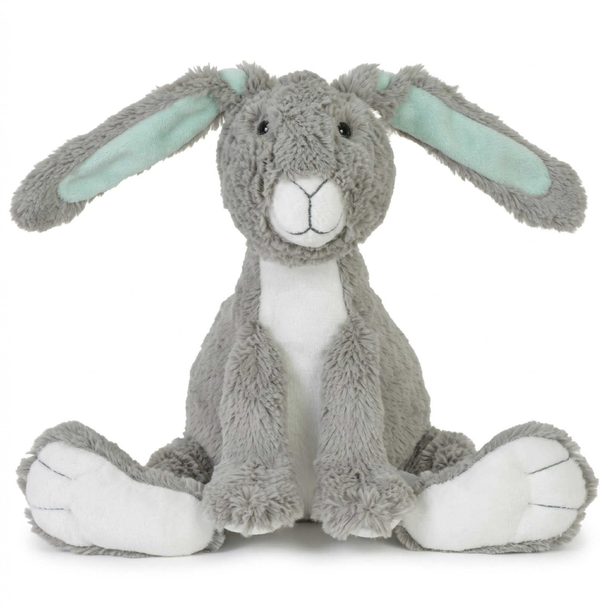 Knuffel - Konijn - Twine - Grijs - nr. 2 - 31cm