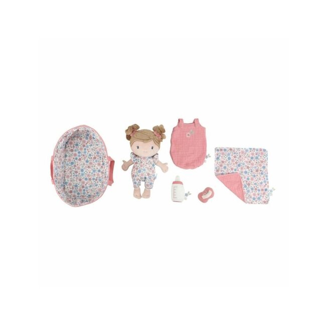 Little Dutch Pop - Babypop - Rosa - Complete set - Met draagwiegje - 12m+