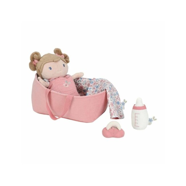 Little Dutch Pop - Babypop - Rosa - Complete set - Met draagwiegje - 12m+