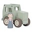 Little Dutch Tractor - Hout - 11x13x8cm - Met poppetje - 18m+