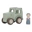 Little Dutch Tractor - Hout - 11x13x8cm - Met poppetje - 18m+
