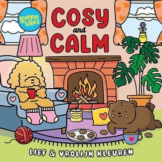 Lantaarn Boek - Kleurboek - Sunny vibes - Cosy and calm