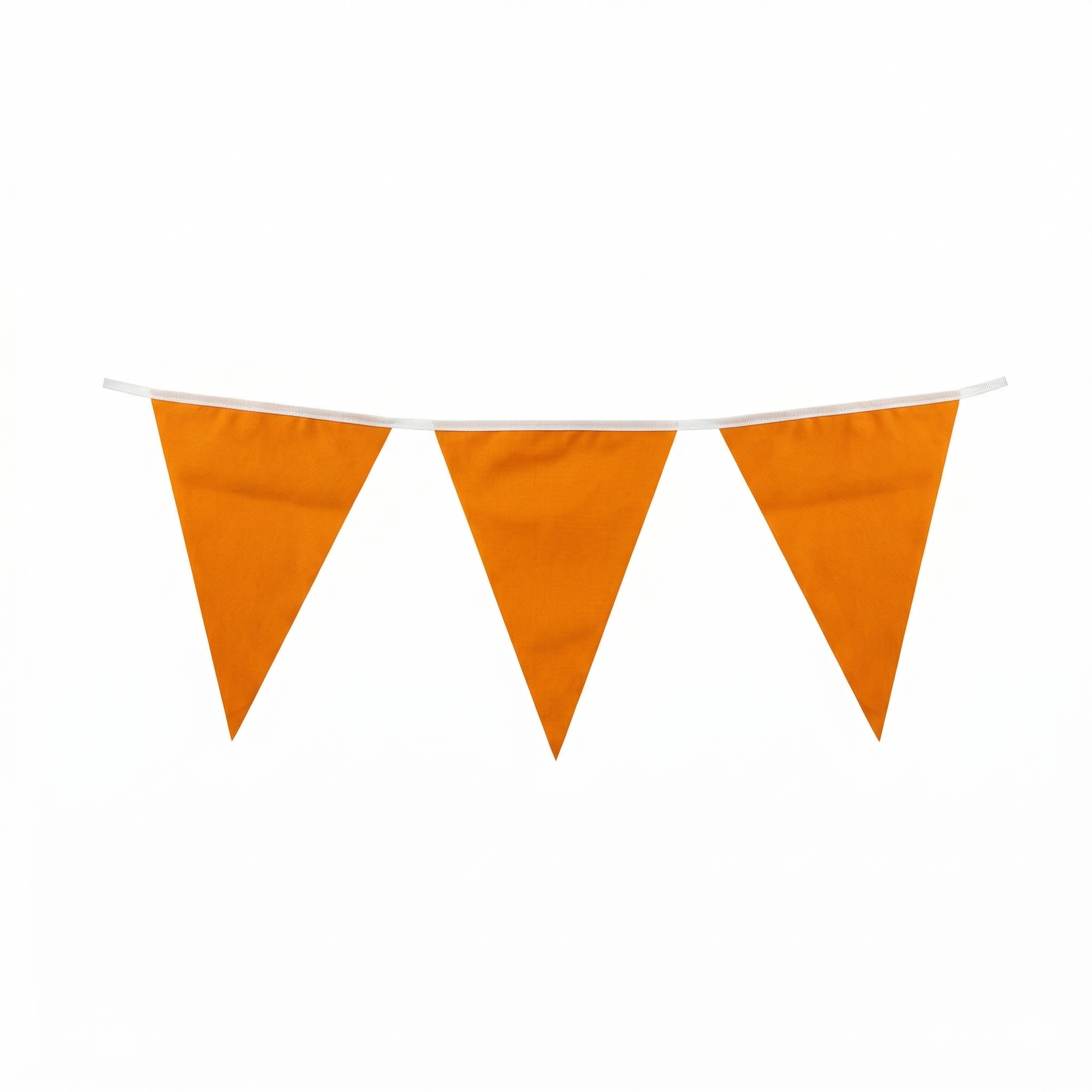 Vlaggenlijn - oranje - 50m