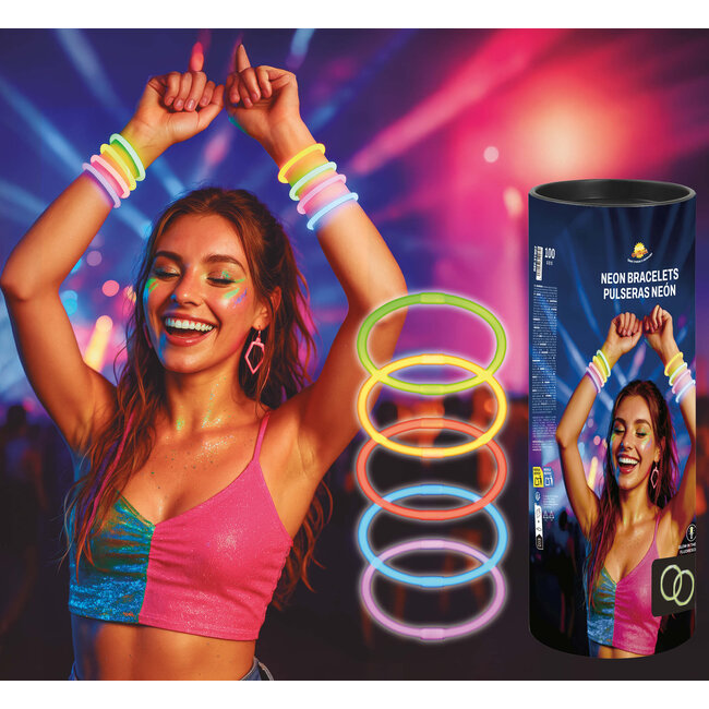 Guirca Creations Armbandjes - Breekstaafjes - Glow in the dark - 15st.