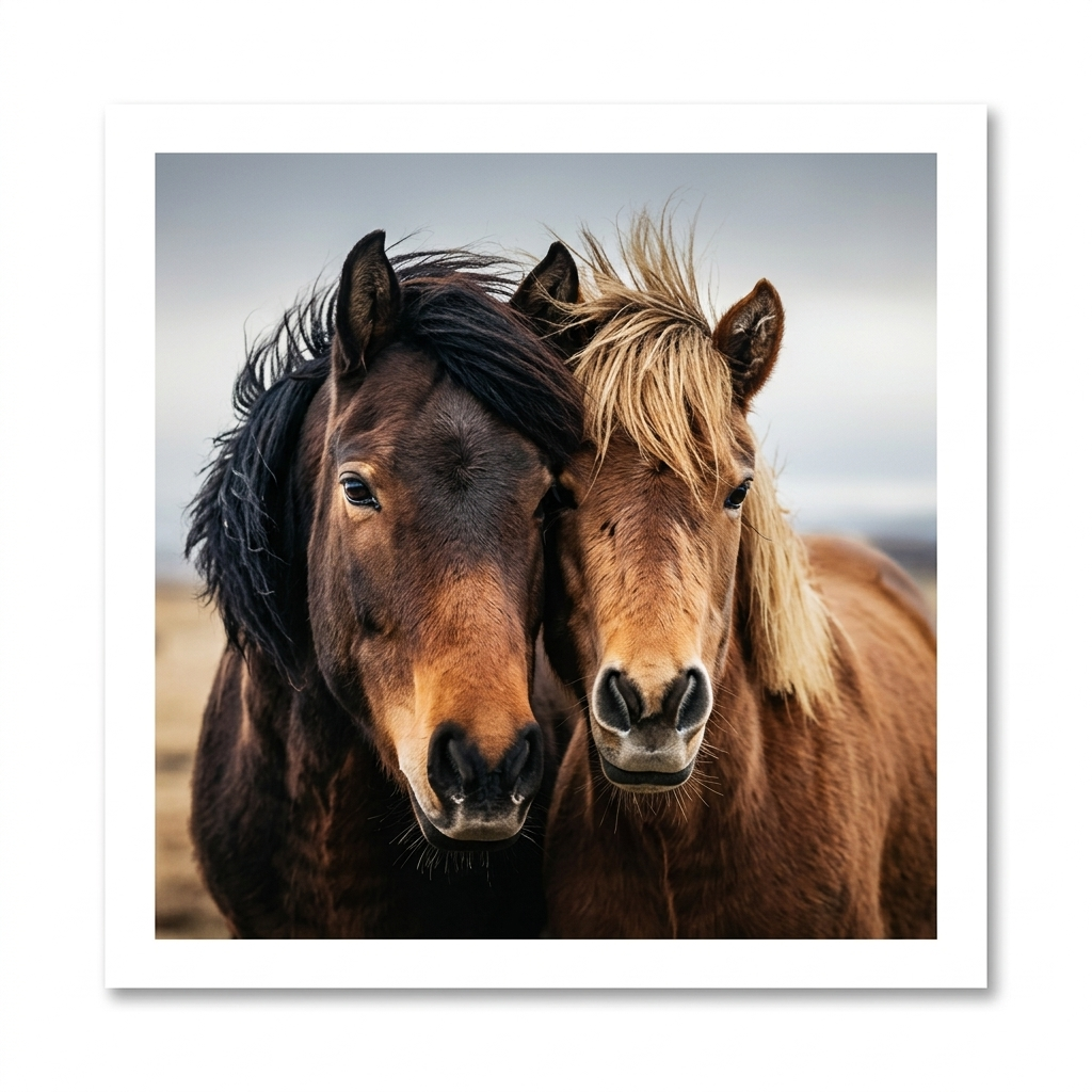 Kaart - Paperclip - Call of the wild - Wilde paarden - VB0.0008
