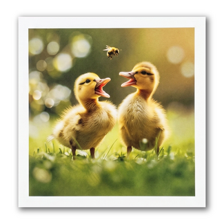 Paperclip Kaart - Paperclip - Call of the wild - Kuikentjes - VB0.0033