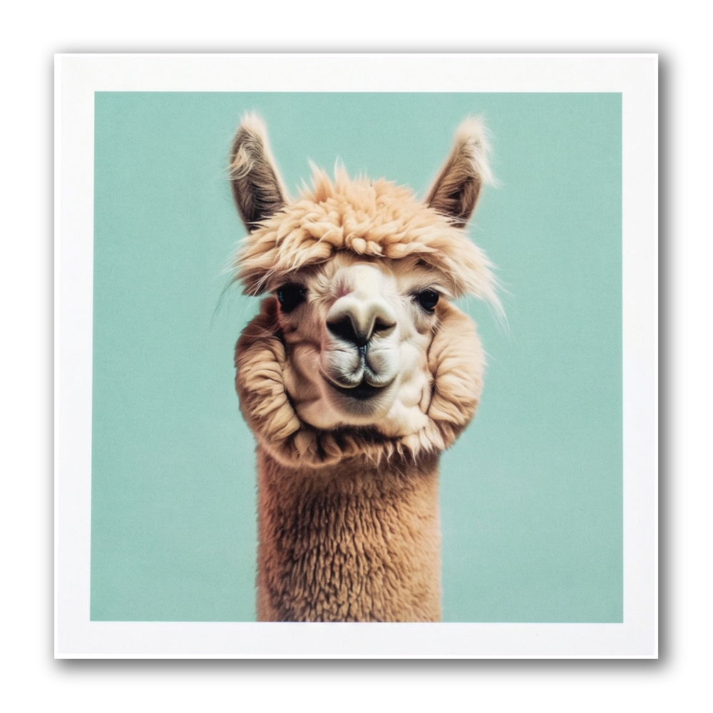Kaart - Paperclip - Call of the wild - Lama - VB0.0037