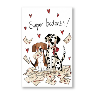 Hallmark Kaart - Super bedankt! - Matia Studio - 44