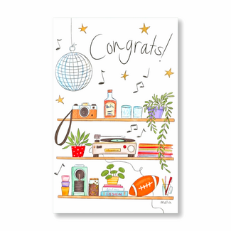 Hallmark Kaart - Congrats! - Matia Studio - 13