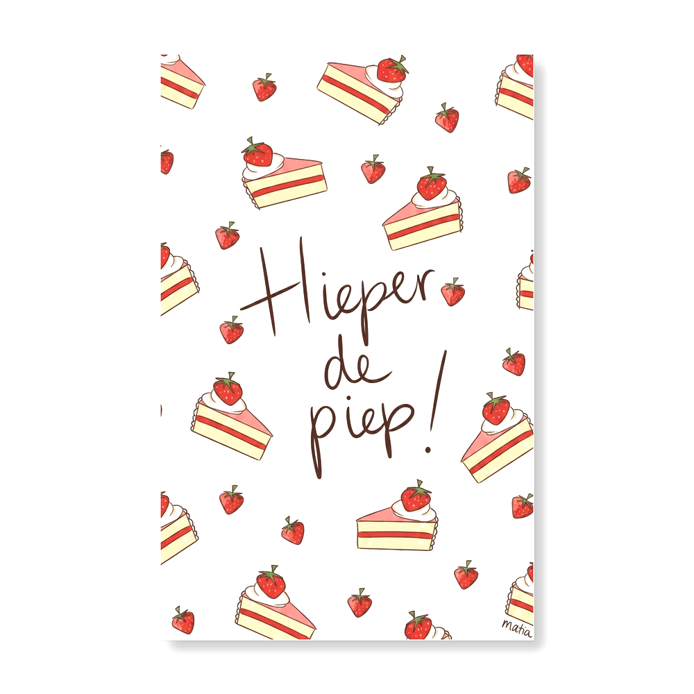 Kaart - Hallmark - Matia Studio - Hieper de piep! - 08