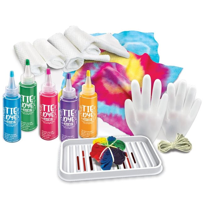 Knutselen - Tie dye kunst set - 8+