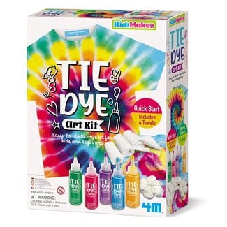 4M Knutselen - Tye dye kunst set - 8+