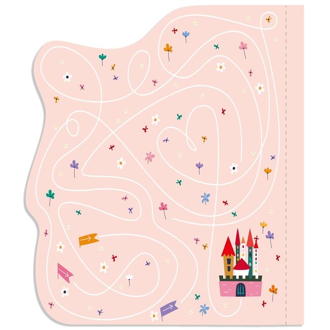 Kleuren met water - Prinses - Met spelletjes & stickers