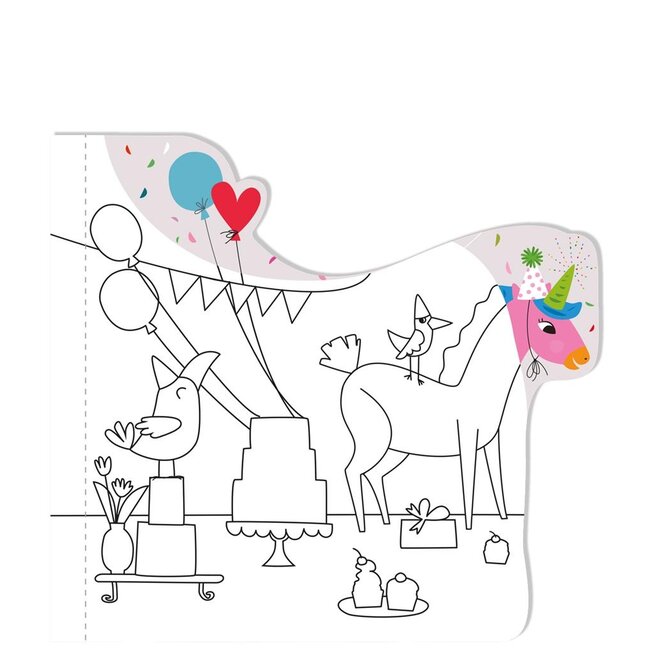 Avenir Kleuren met water - Eenhoorns - Met spelletjes & stickers