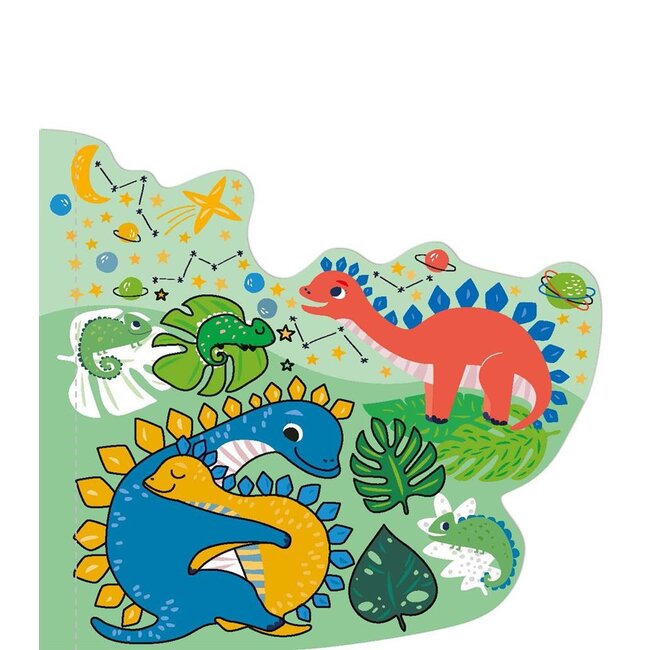 Avenir Kleuren met water - Dinosaurussen - Met spelletjes & stickers
