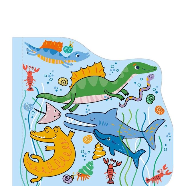 Kleuren met water - Dinosaurussen - Met spelletjes & stickers
