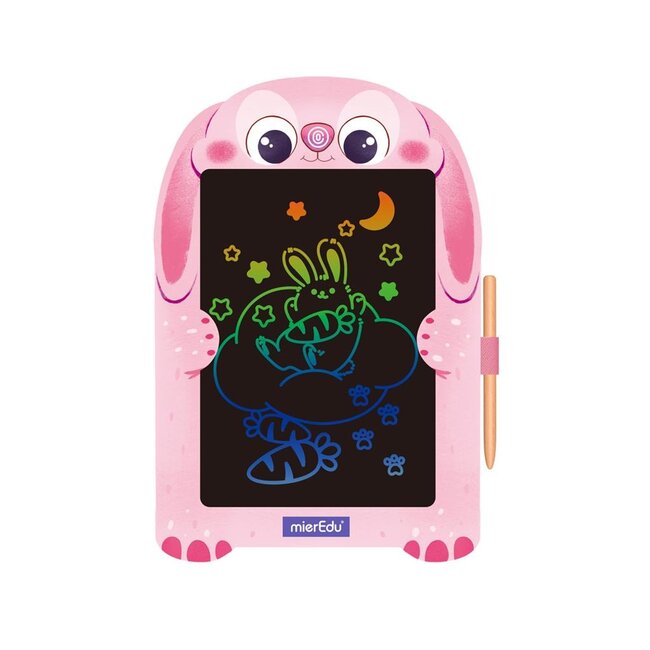 Tekentablet - Konijn - LCD tekenbord - Incl. batterij - 24x17cm
