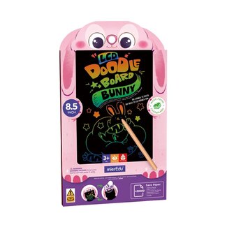 mierEdu Tekentablet - Konijn - LCD tekenbord - Incl. batterij - 24x17cm
