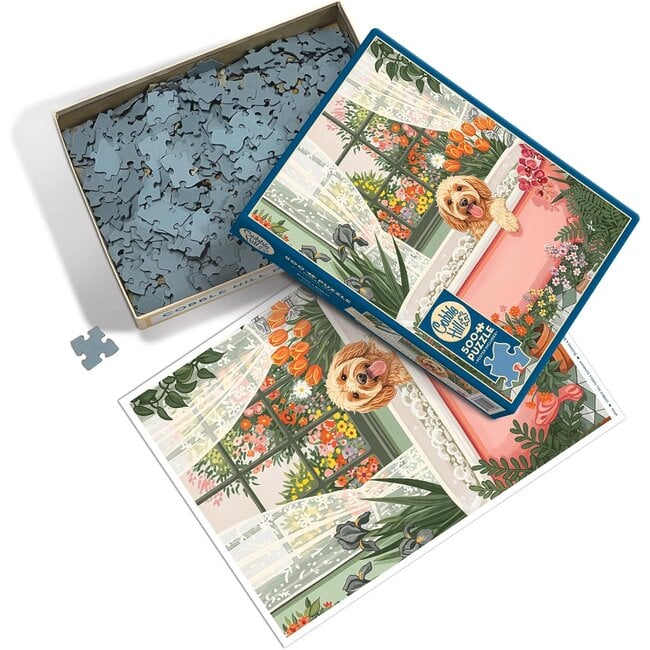 Cobble hill Puzzel - Bloom and bubbles - 500st.