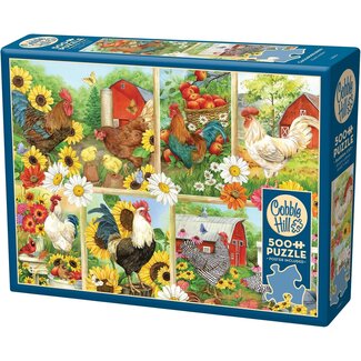 Cobble hill Puzzel - Cockadoodledoo - 500st.