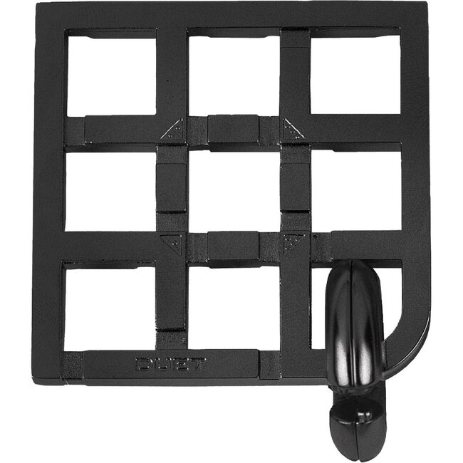 Eureka IQ-puzzel - Duet - Mini - Metaal - Zwart - Niveau 5