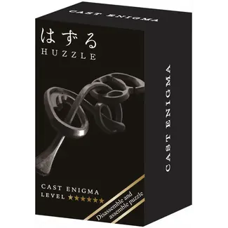 Eureka IQ-puzzel - Enigma - Mini - Metaal - Zwart - Niveau 6