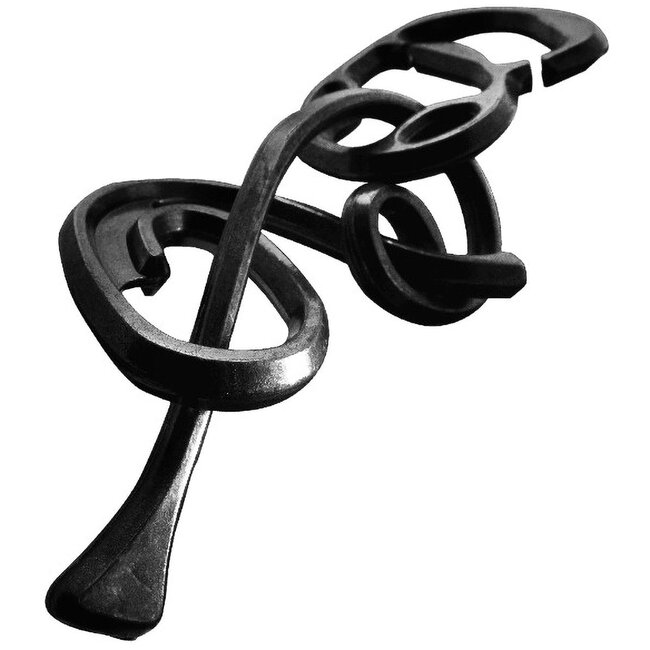 Eureka IQ-puzzel - Enigma - Mini - Metaal - Zwart - Niveau 6